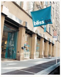 A photo of the original Bliss Spa located in New York