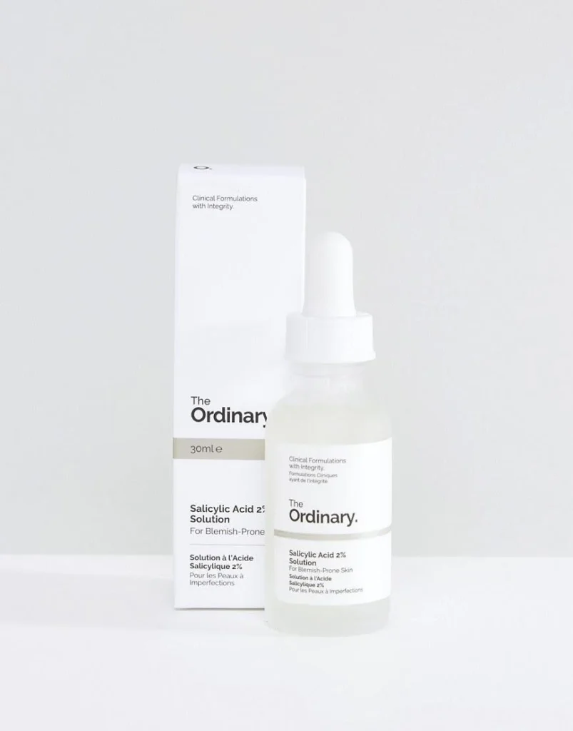 A photo of The Ordinary Salicylic Acid 2% Solution taken from their website
