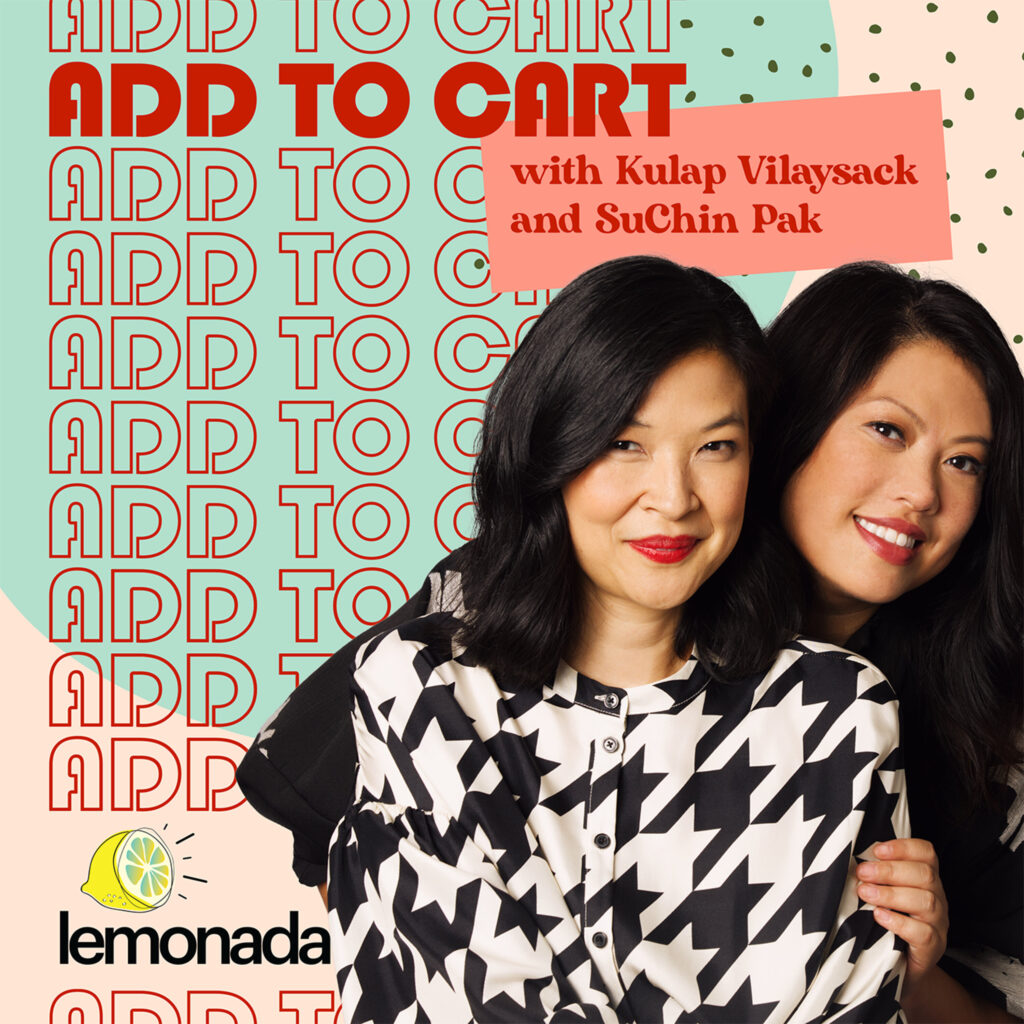The promotional image for the Add to Cart Podcast 